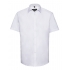 Men`s Short Sleeve Tailored Herringbone Shirt