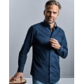 Men `Long Sleeve Tailored Contrast Ultimate Stretch Shirt