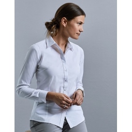 Ladies` Long Sleeve Tailored Coolmax® Shirt