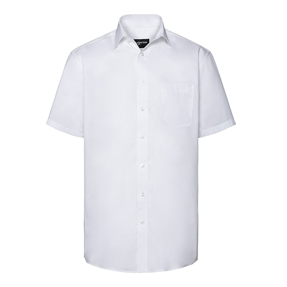 Men`s Short Sleeve Tailored Coolmax® Shirt