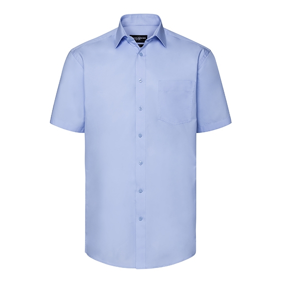 Men`s Short Sleeve Tailored Coolmax® Shirt
